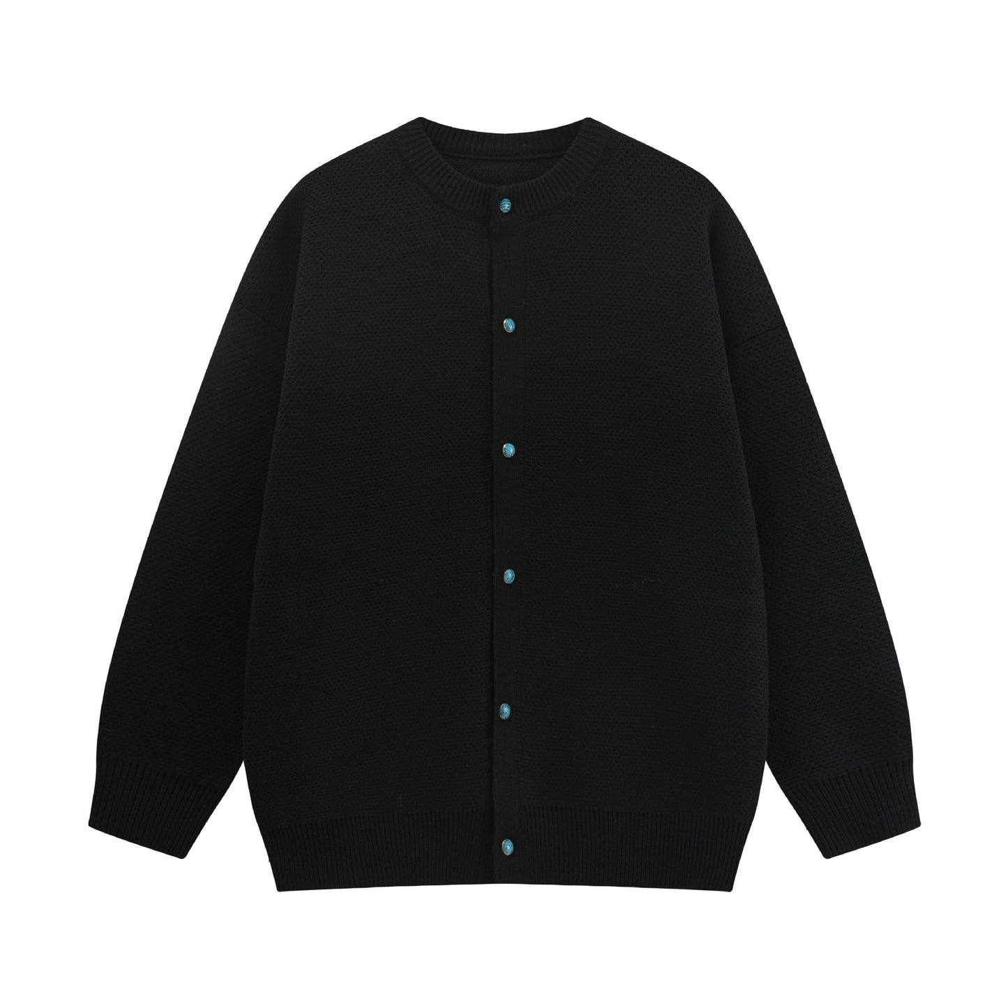 Colorful Button Minimalist Cardigan Sweater Casual Knitwear Outerwear